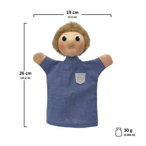 Детска кукла за театър Баща 26 см. | PAT37131