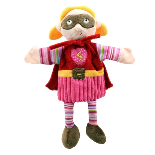 Детска кукла за куклен театър Супер момиче | PAT37149