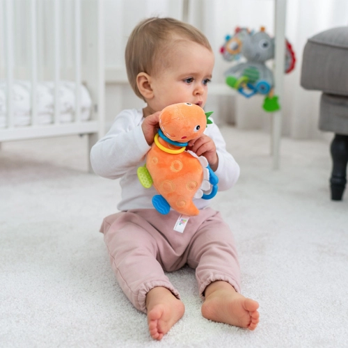 Бебешка играчка Висулка Orange Dino | PAT37182
