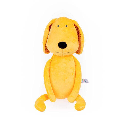 Бебешка мека играчка за гушкане Dog 58cm оранжев | PAT37218