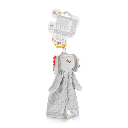 Бебешка играчка одеялце със звуци Elephant | PAT37390