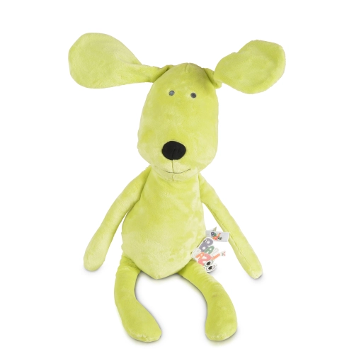 Бебешка мека играчка за гушкане Dog 28cm зелен | PAT37391
