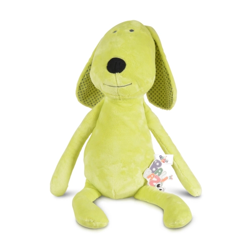 Бебешка мека играчка за гушкане Dog 28cm зелен | PAT37391