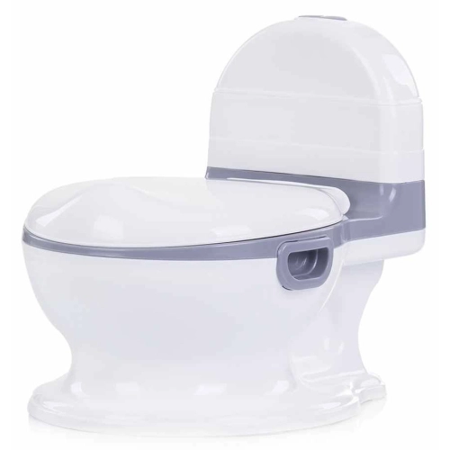 Детско сиво гърне-тоалетна със звук Джоли | PAT37454