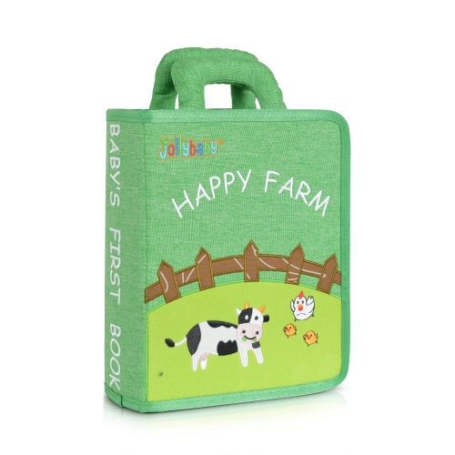 Бебешка мека книжка-чанта Happy Farm | PAT37481