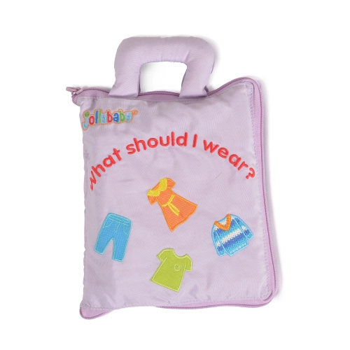 Бебешка мека книжка-чанта What should I wear | PAT37510