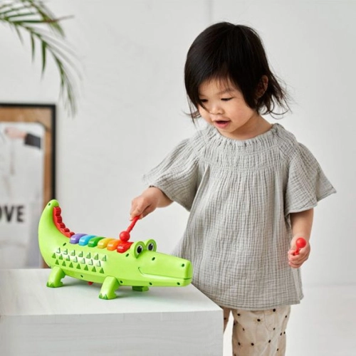 Детска играчка ксилофон Крокодилче | PAT37594