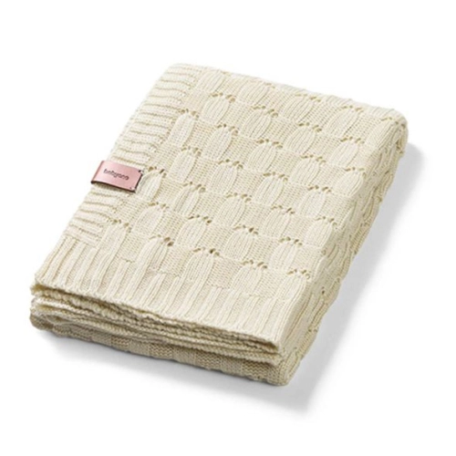 Бебешко плетено одеяло от бамбук екрю | PAT37607
