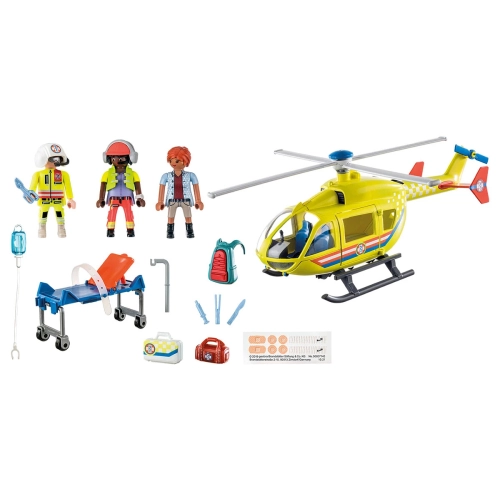 Детски комплект за игра City Life Медицински хеликоптер | PAT37792