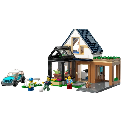 Детски комплект City Семейна къща и електрическа кола | PAT37798