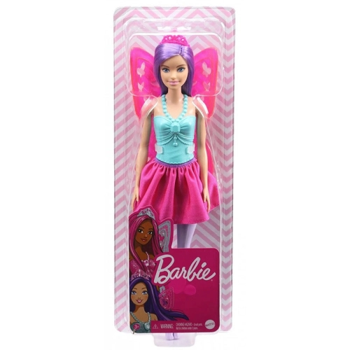 Детска кукла Barbie Dreamtopia Фея Балерина Лилава коса | PAT37817