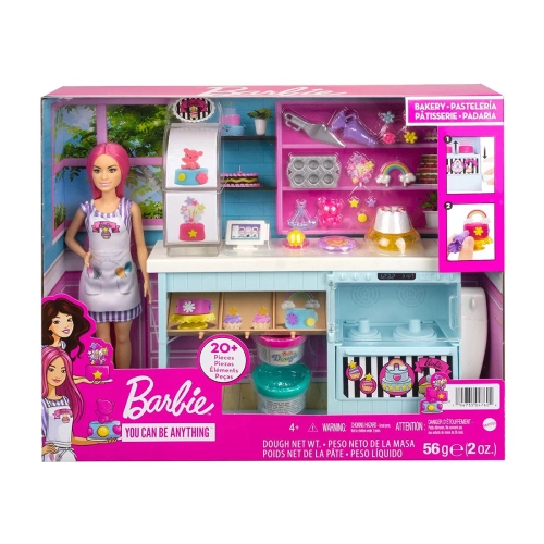 Детска кукла Barbie с пекарна и аксесоари | PAT37819