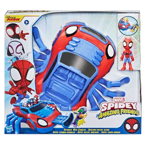 Детски комплект Disney Spidey Спайдърмен кола с фигурка | PAT37901