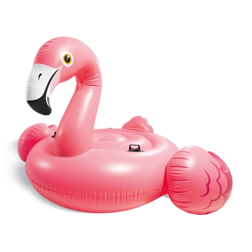Надуваем Мега остров розово фламинго | PAT37922