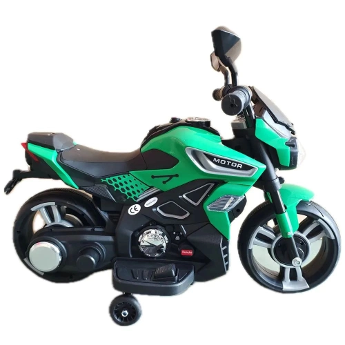 Детски зелен акумулаторен мотор 12V Speed | PAT38012