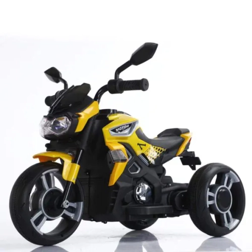 Детски жълт акумулаторен мотор 12V Speed | PAT38013