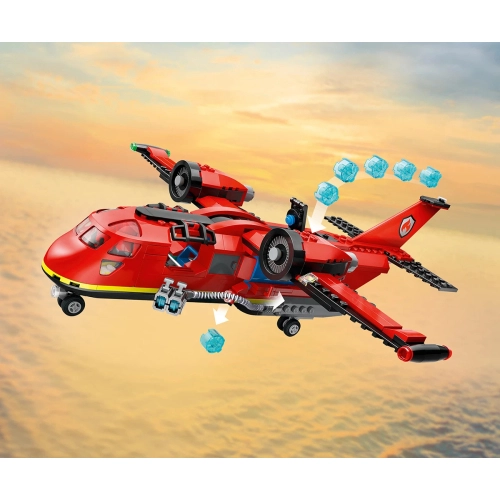 Детски комплект City Fire Спасителен пожарникарски самолет | PAT38054