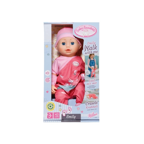Детска кукла Емили се учи да върви 43 см | PAT38065