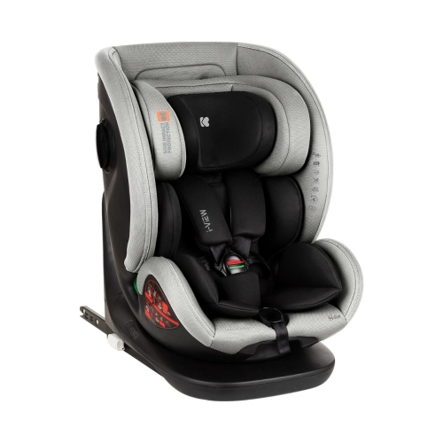 Детски стол за кола 40-150 см i-View i-SIZE Light Grey | PAT38180