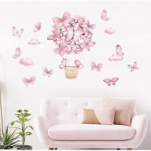Детски стикери за стена – красиви розови пеперуди | PAT38457