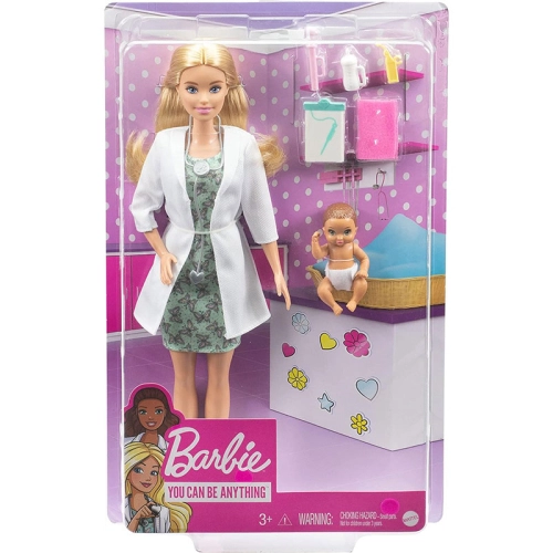 Детска кукла Barbie Careers Барби Доктор с аксесоари | PAT38767