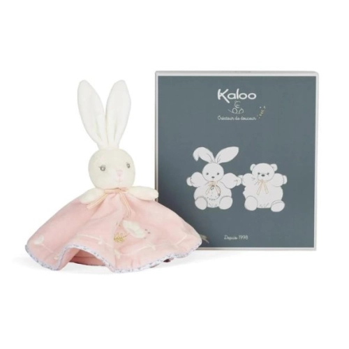 Бебешка розова играчка за гушкане Kaloo Doudou Зайче 26см. | PAT38801
