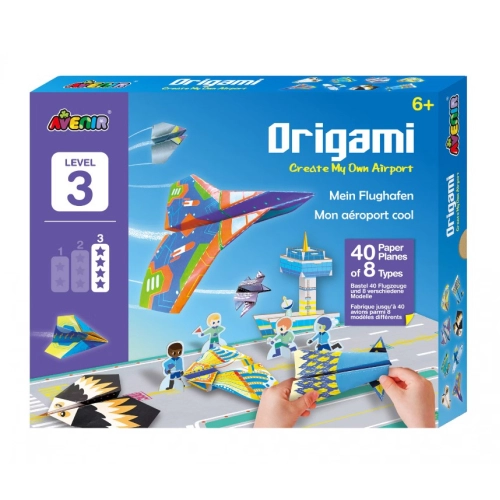 Детски комплект Направи сам Оригами Летище | PAT39051