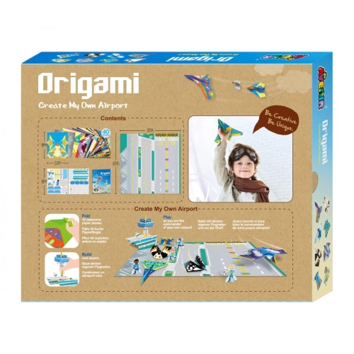 Детски комплект Направи сам Оригами Летище | PAT39051