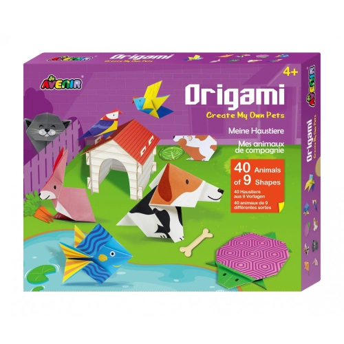 Детски комплект Направи сам Оригами Домашни любимци | PAT39063