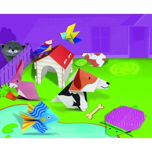 Детски комплект Направи сам Оригами Домашни любимци | PAT39063
