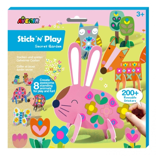 Детски комплект Залепи и играй Тайна градина | PAT39079