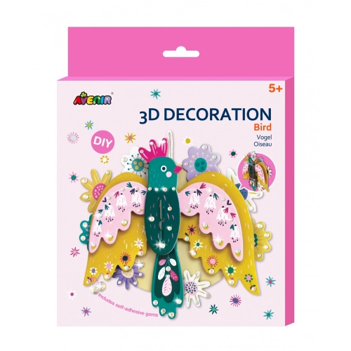 Детска 3D декорация Птица | PAT39097