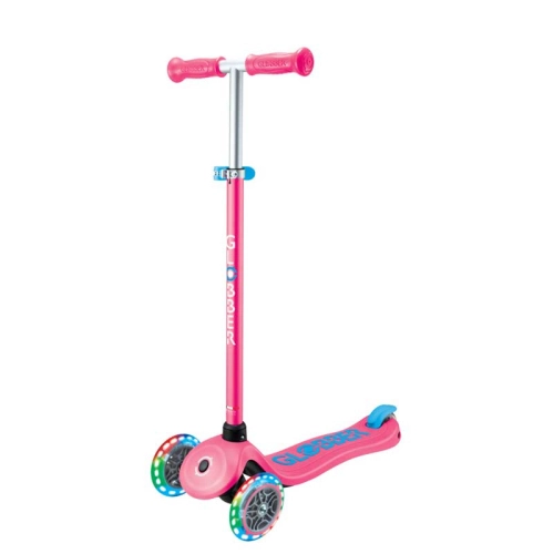 Детска розова тротинетка с 3 светещи колела | PAT39145