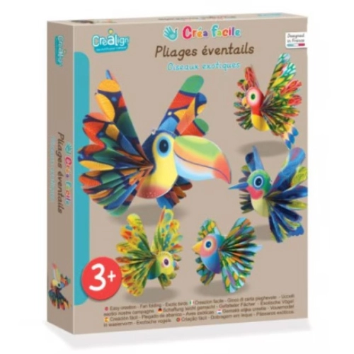 Детски комплект Екзотични птици 5 птици | PAT39152