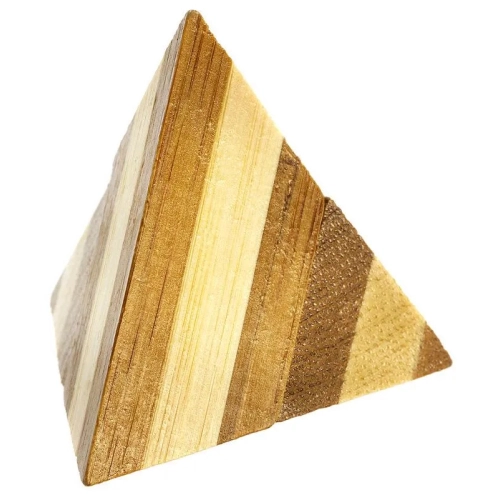 Детски 3D бамбуков пъзел Bamboo Pyramid | PAT39169