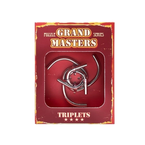 Детски 3D пъзел Grand Masters Triplets Червен | PAT39171