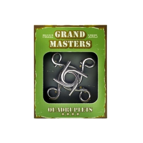 Детски 3D пъзел Grand Masters Quadruplets Зелен | PAT39172