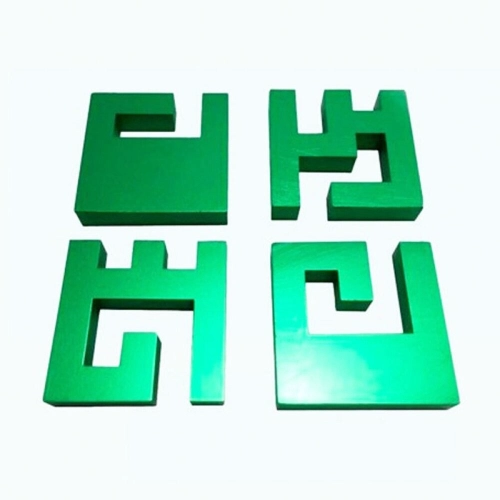 Детски зелен метален 3D пъзел в кутия | PAT39179