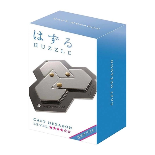 Детски логически метален пъзел Cast Huzzle Hexagon | PAT39198