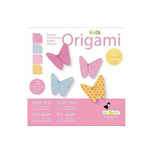 Детски творчески комплект Оригами Пеперуди  | PAT39223