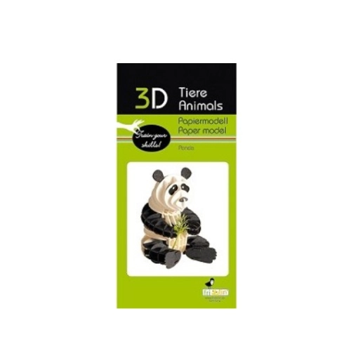 Детски картонен 3D модел за сглобяване Панда | PAT39232