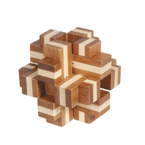 Детски 3D пъзел Bamboo Puzzle Кръстосан куб | PAT39240