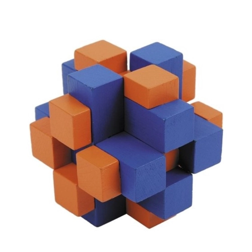 Детски 3D пъзел Bamboo Puzzle Кръстосан куб | PAT39250