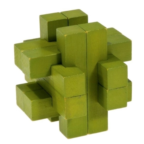 Детски 3D пъзел Bamboo Puzzle Зелена конструкция | PAT39254