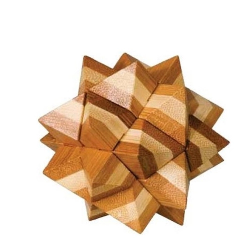 Детски 3D дървен пъзел Звезда | PAT39272