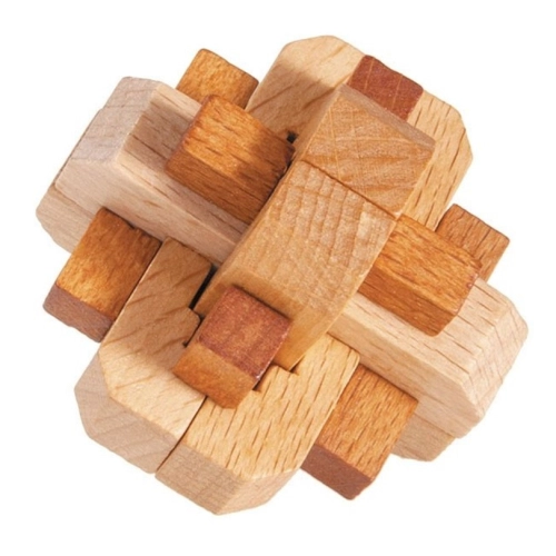 Детски 3D дървен мини пъзел Топка 3 | PAT39289