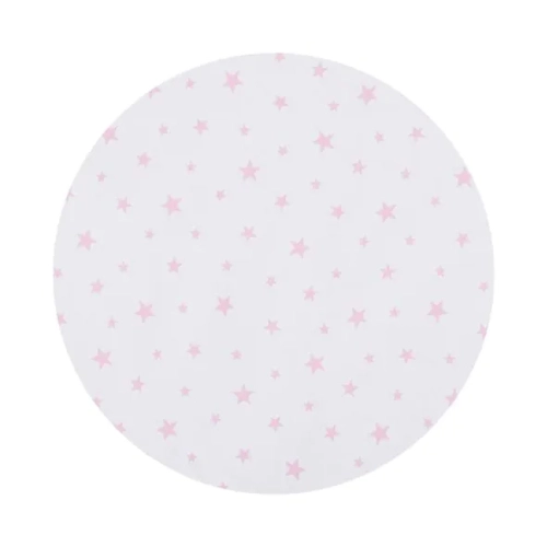 Комплект за мини бебешка кошара розови звезди | PAT39397