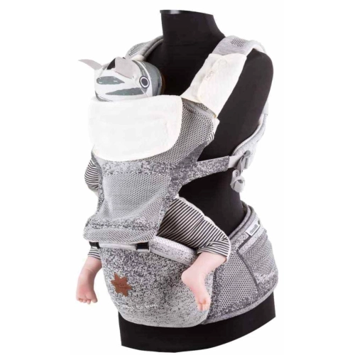 Ергономична раница за носене на бебе Hip Star Fly Графит | PAT39498