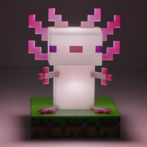 Детска лампа Minecraft Axolotl Icon | PAT39575