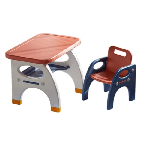 Детска маса с един стол в червен и син цвят    | PAT39718